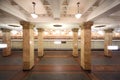 Empty subway station Royalty Free Stock Photo