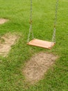 Empty swing - 1 Royalty Free Stock Photo