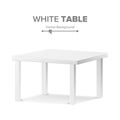 Empty Table Vector. Isolated Furniture, Stand. Clean Stand Template For Object Presentation. Realistic Vector Illustration. Royalty Free Stock Photo