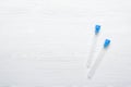 Empty test tubes Royalty Free Stock Photo