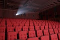 Empty theatre auditorium cinema Royalty Free Stock Photo