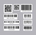 Empty tickets template. Set concert ticket, lottery coupons. Event coupon or cinema movie theater cards. Festival or Royalty Free Stock Photo