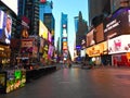 empty Times Square