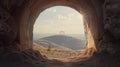 Empty tomb of Jesus Christ Royalty Free Stock Photo