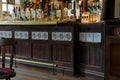 Traditional British pub interior Royalty Free Stock Photo