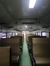 Empty train when pandemi covid