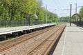 Empty Train Station