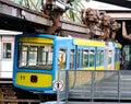 empty tram from europe germany