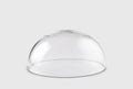 Empty transparent glass dome Royalty Free Stock Photo