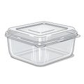 Empty Transparent Plastic Food Container Vector Illustration Royalty Free Stock Photo