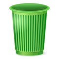 Empty trash bin Royalty Free Stock Photo