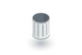 Empty trash isometric flat icon. 3d vector