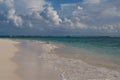 Empty tropical beach