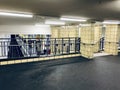 Empty U bahn stations during the Corona Virus alerts in Berlin