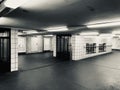 Empty U bahn stations during the Corona Virus alerts in Berlin