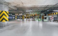 Empty underground garage. Royalty Free Stock Photo