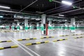 Empty underground parking Royalty Free Stock Photo