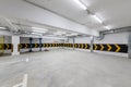 Empty underground parking lot Royalty Free Stock Photo