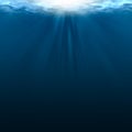 empty underwater for background and design Royalty Free Stock Photo