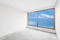 Empty unfinished interior (clipping path)