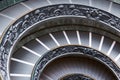 Empty Vatican Museum Spiral Staircase