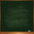 Empty vector blackboard Royalty Free Stock Photo