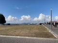 Empty view of Lisbon Port