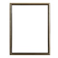 empty vintage photo frame,wood frame isolated on white background,interior decorative object Royalty Free Stock Photo