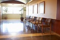 Empty Waiting Room In Modern Hospital