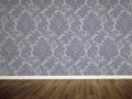 Empty wall in the room Royalty Free Stock Photo