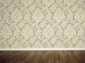 Empty wall in the room Royalty Free Stock Photo