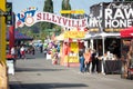 empty Washington State Fair, Sillyville sign