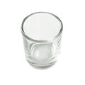 Empty water glass shot glasses isolated Royalty Free Stock Photo