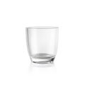Empty water glass on white background. 3d render Royalty Free Stock Photo