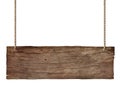 Old weathered wood sign isolated on white background 2 Royalty Free Stock Photo