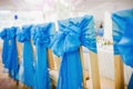 Empty wedding chairs Royalty Free Stock Photo