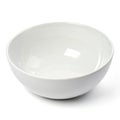 Empty white bowl isolated on transparent background Royalty Free Stock Photo