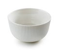Empty white bowl Royalty Free Stock Photo