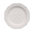 Empty white dinner plate Royalty Free Stock Photo