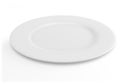 Empty white dinner plate Royalty Free Stock Photo