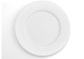 Empty white dinner plate Royalty Free Stock Photo