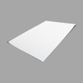 Empty white paper mock up background