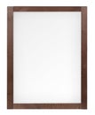 Empty white presentation board (magnetic board)