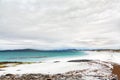 White Sandy Beach. Western Isles, Scotland.