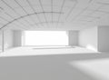 empty white space room for interior designs