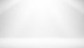 Empty White Studio Background with Spotlight Effect clean Royalty Free Stock Photo