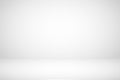 Empty white studio room abstract background