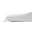 Empty white tube with squeezable tip Royalty Free Stock Photo