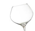 Empty white wine into a glass with space for text Royalty Free Stock Photo