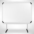 Empty whiteboard
